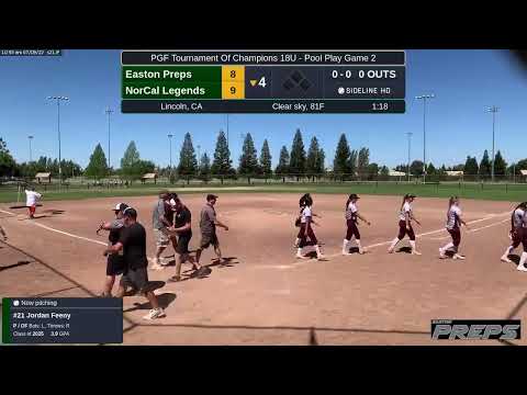 Easton Preps @ NorCal Legends (2022.07.09)
