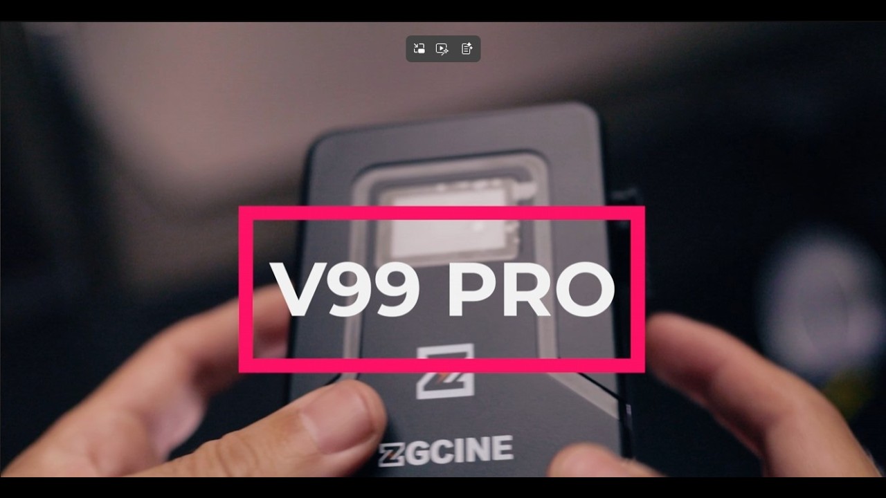 ZGCINE V99 PRO - Bateria VMount Excelente