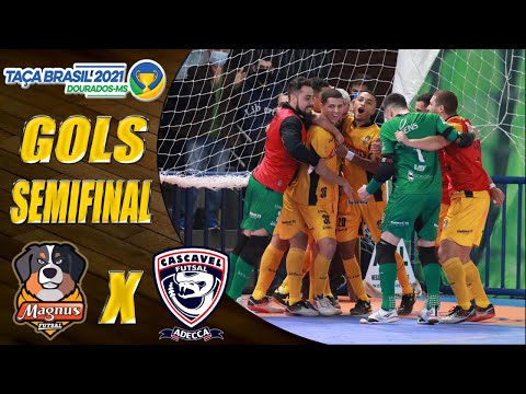 SEMIFINAL | Gols Magnus X Cascavel | Taça Brasil de Futsal 2021 (30/07/2021)