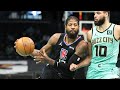 Clippers Blowout Hornets Keep 2nd Seed Hopes Alive 2020