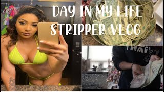 DAY IN MY STRIPPER LIFE SUNDAY NIGHT MONEY COUNT 🤑