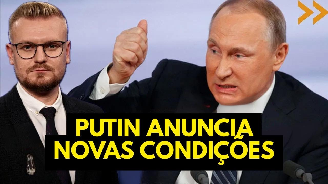 Acabou de sair! Rússia revela condições de paz para a Ucrânia - Pechiy
