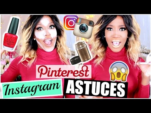 JE TESTE LES PIRES ASTUCES INSTAGRAM & PINTEREST ! Video