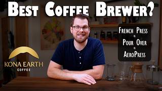 Best Home Coffee Brewer (French Press vs Pour Over vs AeroPress) || Coffee Talk Ep. 1