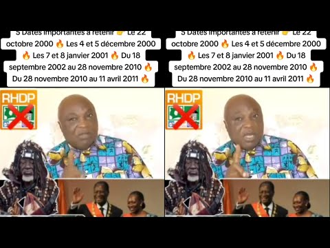 MINISTER ASSOA ADOU BREAKS HIS SILENCE AND MAKES CHILLING REVELATIONS OF PLOTS AGAINST GBAGBO