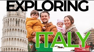 Travel vlog - Exploring Italy with a baby and toddler | Milan, Florence, Pisa and Lucca