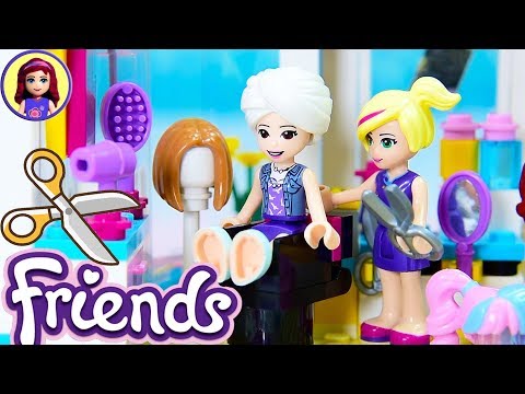 Lego Friends New Hair Style for Emma - Visit to the Hairdresser