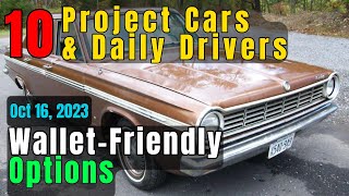 10 Affordable Classic Cars on Craigslist and Facebook Marketplace: Project and Daily Driver Options