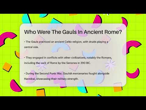 Who Were The Gauls In Ancient Rome? - Ancient Wonders Revealed