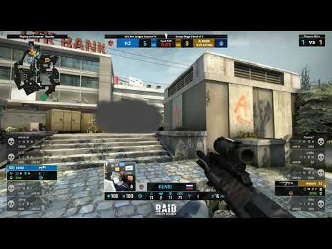 KENSI 1vs2 clutch CT - FORZE VS OG - ESL Pro League Season 14 - CSGO