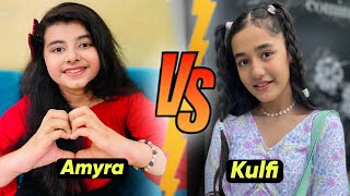 Kulfi and Amyra In Real Life - Little Singer Kulfi