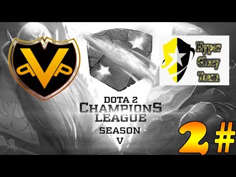 Dota 2 - Vici Gaming Potential VS HyperGloryTeam Game 2# - D2CL Season 5!