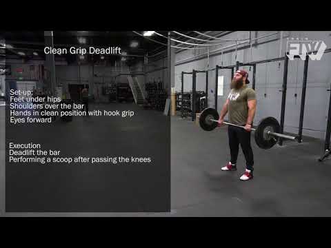 Clean Grip Deadlift - Weightlifting