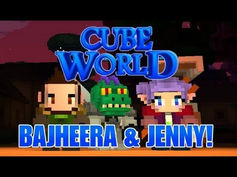 Bajheera & Jenny - Epic CUBEWORLD Alpha Troll Boss! - ft. Hotted the Ranger :D