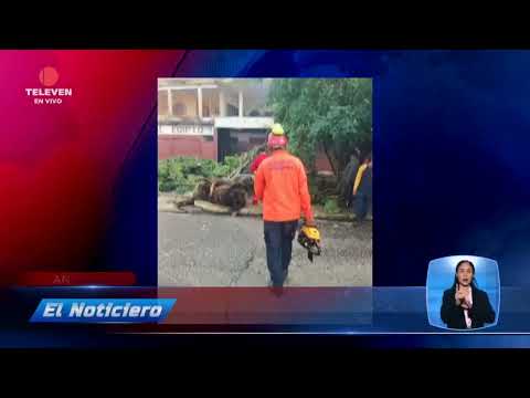 Al menos 32 viviendas afectadas por lluvias en Anzoátegui - El Noticiero emisión estelar 25/08/26