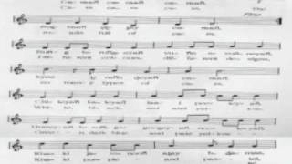 "Kaaraan" (cars) Children Song-Western Notation, Subtitles and translation