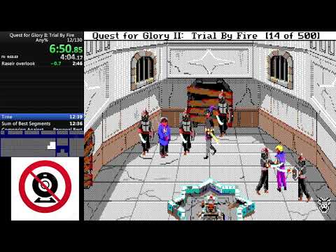 Quest For Glory 2: Trial By Fire, Any% in 12:38 by davidtki