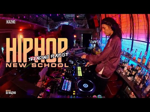 HIPHOP NEW SCHOOL | LIVE SET BY DJ KAZHO | BLEND SOCIAL BAR | TRENDING PLAYLIST
