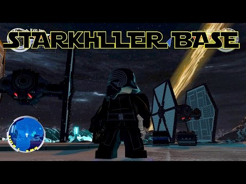 Exploring STARKILLER BASE Lego Star Wars: The Force Awakens