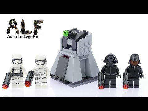 Vidéo LEGO Star Wars 75132 : Pack de combat du Premier Ordre