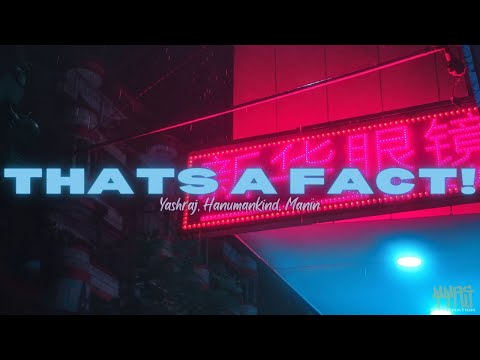 Yashraj, Hanumankind, Manïn - THATS A FACT! (BassBoosted)