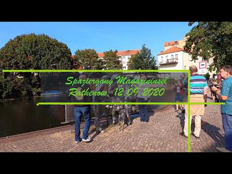 Spaziergang Vom Alten Hafen zur Magazininsel in Rathenow am 12.09.2020