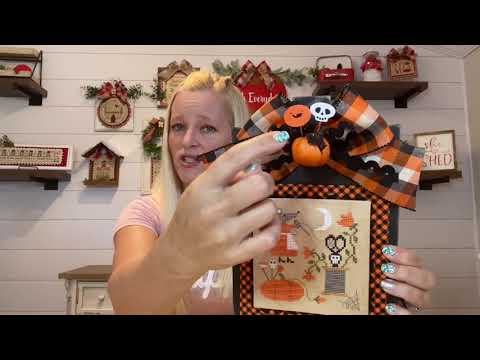 Flosstube #44 Javagirlstitches Bring on all the fall and Halloween