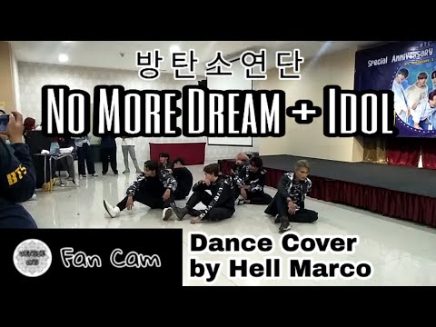[Fan Cam] BTS (방탄소연단) 'No More Dream + Idol' Dance Cover by Hell Marco (History Maker)