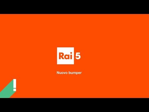PESCE D'APRILE / Rai 5 - Nuovo bumper con vecchio logo (2017)