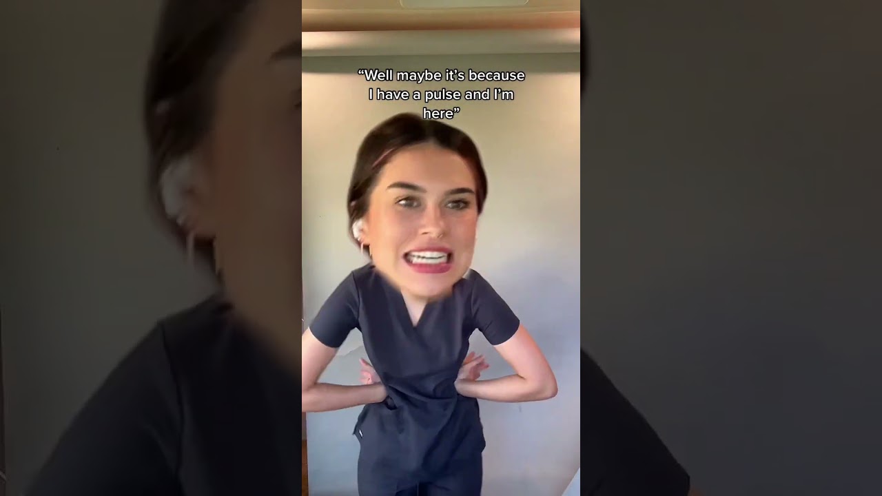 Just need a heartbeat and a body #shorts #nurse #nurselife #nursing #nursingstudent #nursecomedy