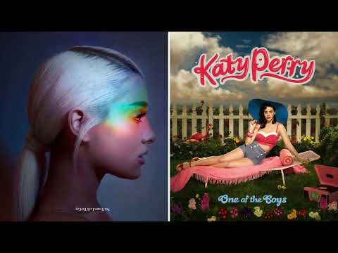 No tears left to cry | i kissed a girl - Ariana grande & Katy perry (mashup)