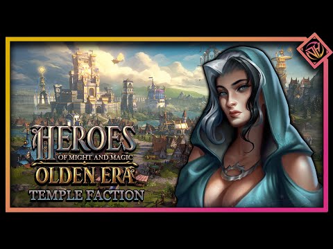 Heroes of Might & Magic: Olden Era Gameplay Walkthrough - Temple Faction Skirmish | Demo