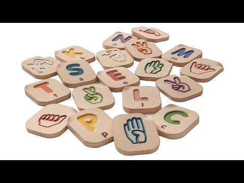 PlanToys | Hand Sign Alphabet A-Z