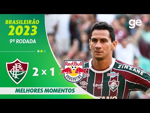 Gols e lances de Fluminense x Red Bull Bragantino