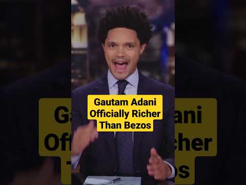 Gautam Adani's parents aren't mad, they're just disappointed. #dailyshow #yts #elonmusk #comedy