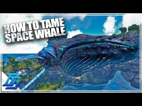 HOW TO TAME SPACE WHALE, ASTROCETUS TAME - Ark Survival Evolved Genesis Gameplay Part 18