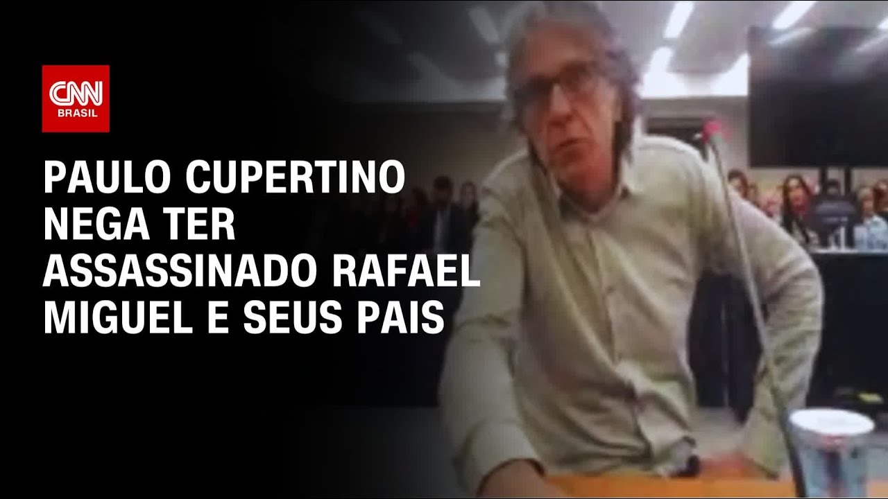 Caso Cupertino: Acusado de matar ator alegou inocência em julgamento | LIVE CNN