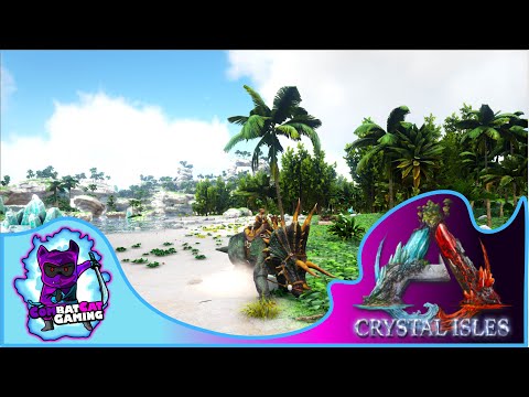 TAMING A TRICERATOPS THE BERRY MACHINE - CRYSTAL ISLES ARK DLC [EP2]