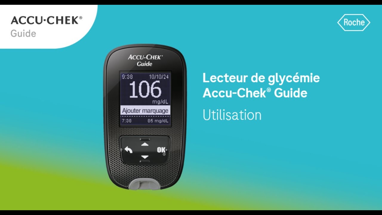 Comment utiliser le lecteur de glycémie Accu-Chek Guide 