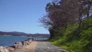 preview picture of video 'POV Bicycle - Warners Bay to Speers Point'