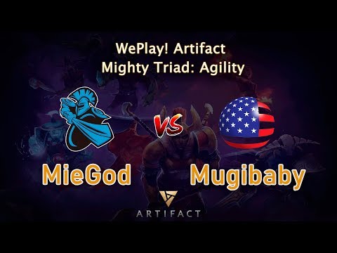 MieGod vs Mugibaby - Group G | Artifact Mighty Triad: Agility | WePlay!