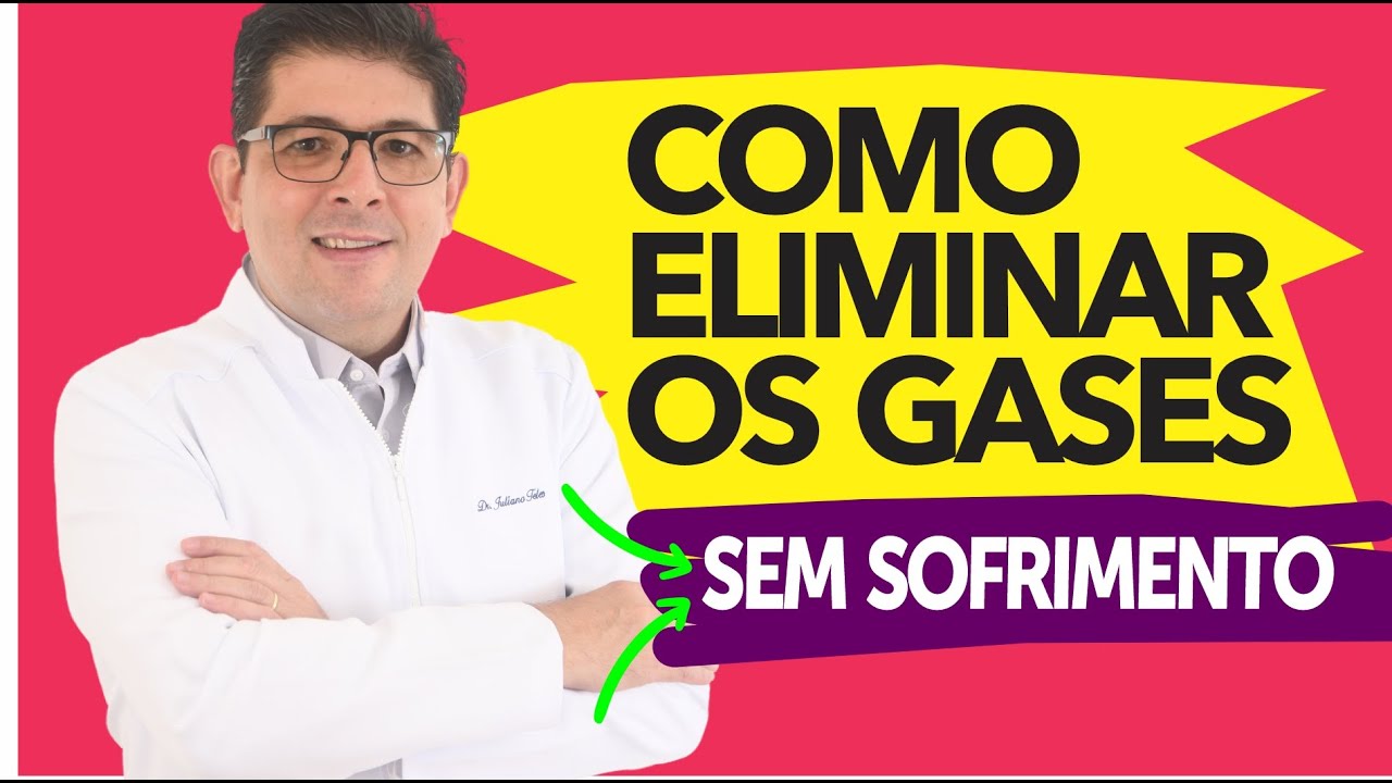 Como eliminar os GASES intestinais rapidamente? | Dr Juliano Teles