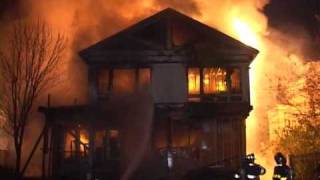 Chicago Fire  2nd Alarm-Fully Involved House "Fire Blowing out of The House"