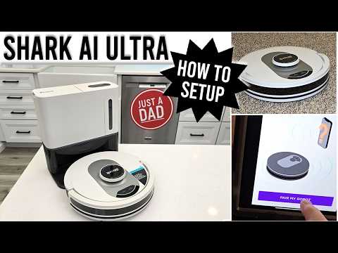 Shark AI Ultra Robot Vacuum How to Setup