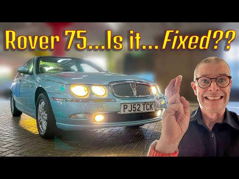 Is the Rover 75....fixed...?