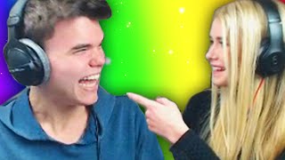 TRY NOT TO LAUGH CHALLENGE WITH MY GIRLFRIEND!