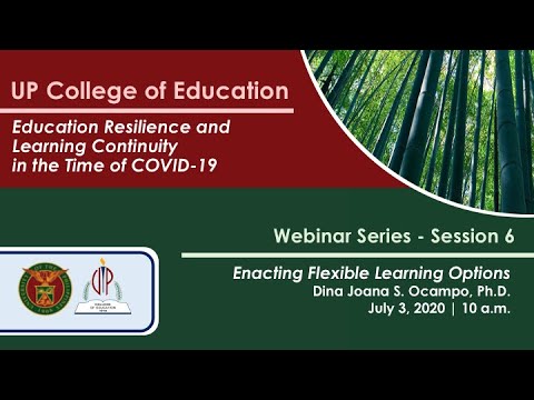 ERLC Webinar Key Strategy 3: Enacting Flexible Learning Options