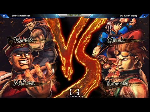 TampaBison vs Justin Wong - Capcom Cup SFxTK Losers Finals