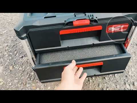 Ящик с 2-мя выдвижными отсеками MILWAUKEE PACKOUT DRAWER BOX 4932472129 Ящик с 2-мя выдвижными отсеками MILWAUKEE PACKOUT DRAWER BOX 4932472129