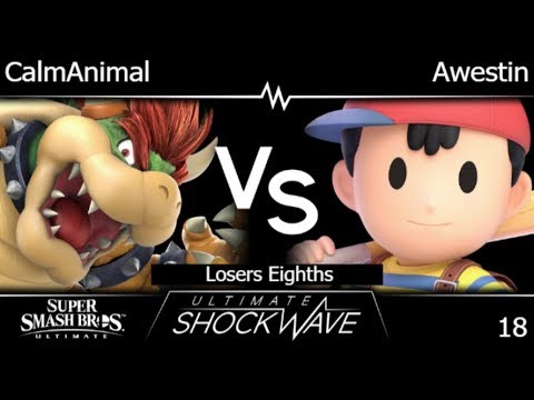 USW 18 - CalmAnimal (Bowser, Marth) vs TLOC | Awestin (Ness) Losers Eighths - SSBU